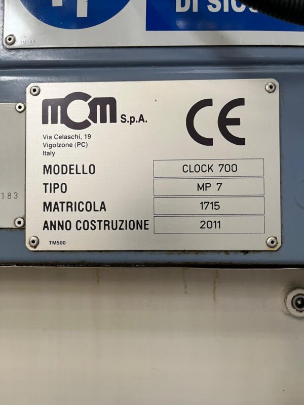 MCM CLOCK 700 MP7 - anno 2011 - immagine 11